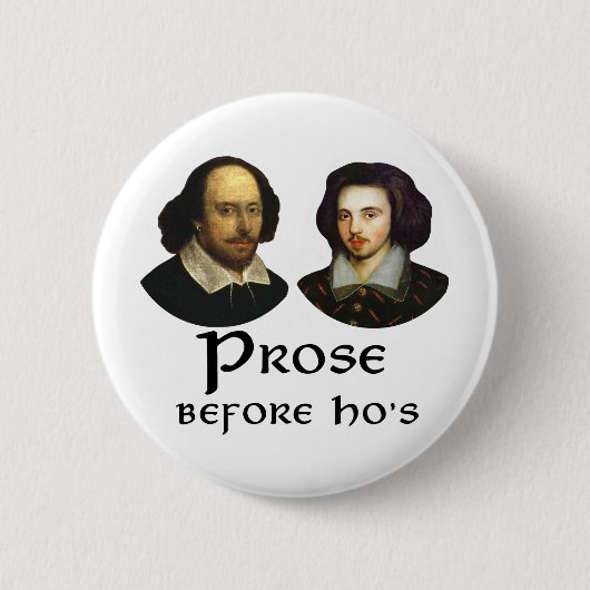 Prose voor Ho's Ronde Button 5,7 Cm (Voorkant)