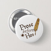 Prose voor Hos Ronde Button 5,7 Cm (Voorkant /achterkant)