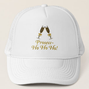 Prosecc-Ho Ho Ho! Funny Prosecco kerstparty Trucker Pet