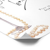 Prosecco Bar Parels en Prosecco Vrijgezellenfeest Poster (Hoek)