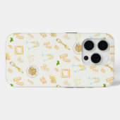 Prosecco en Pasta Verjaardag Case-Mate iPhone Case (Achterkant (horizontaal))