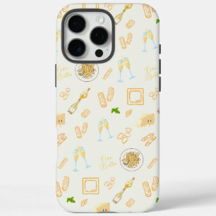 Prosecco en Pasta Verjaardag iPhone 16 Pro Max Hoesje
