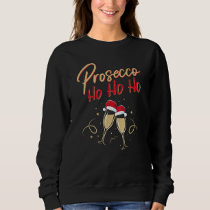 Prosecco Ho Ho Champagne Flutes Champagne Christma Trui