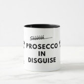 Prosecco in verkapte mok koffie (Midden)
