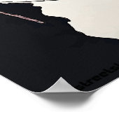 Prosecco Lady in Salon Poster (Hoek)