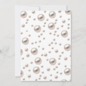 Prosecco Over of onder vrijgezellenfeest spel Kaar Aankondiging (Achterkant)