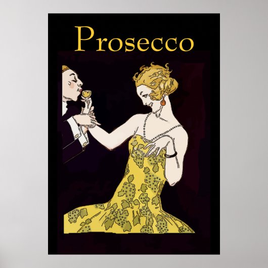 Prosecco, paar poster (Voorkant)