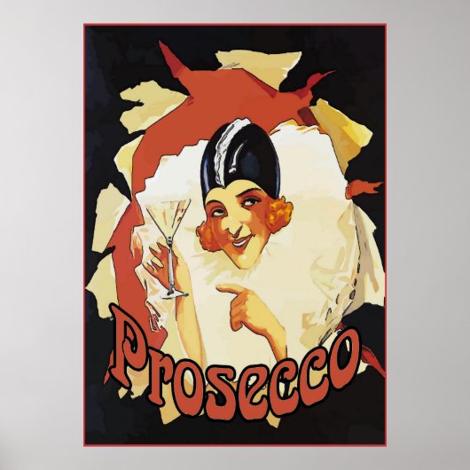Prosecco, Poster met gesloten Pop (Voorkant)
