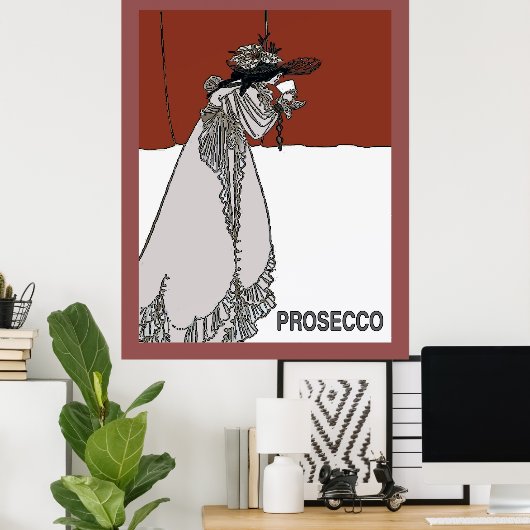  Prosecco-Posters Poster (Thuiskantoor)