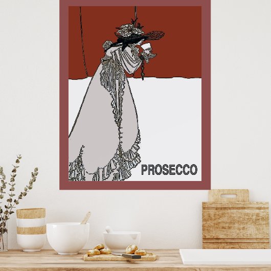 Prosecco-Posters Poster (Keuken)
