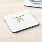 Prosecco Princess Bier Onderzetter (Linkerzijde)