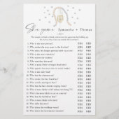 Prosecco Schoen spel vrijgezellenfeest spel (Voorkant)