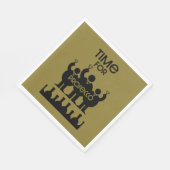Prosecco wijn drinkers servet (Hoek)
