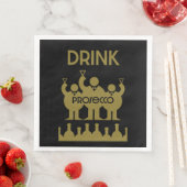Prosecco wijn drinkers servet (Insitu)