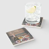 Prosecco Wijncombinatie Gids/De Keuken Meester Stenen Onderzetter (Zijkant)