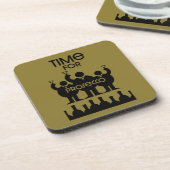 Prosecco Wijndrinkers Bier Onderzetter (Linkerzijde)