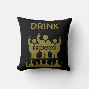 Prosecco Wijndrinkers Kussen