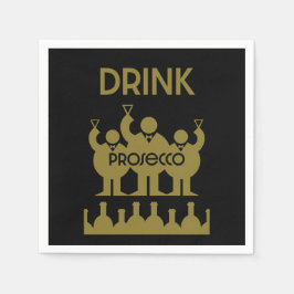 Prosecco Wijndrinkers Servet