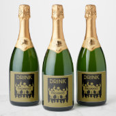 Prosecco Wijndrinkers Sparkling Wijnetiket (Flessen)