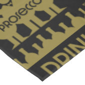 Prosecco Wijndrinkers Tafelkleed (Gekanteld)
