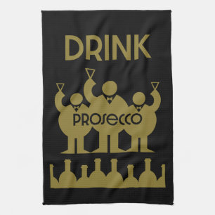 Prosecco Wijndrinkers Theedoek