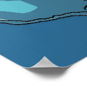 Prosecco, wijnglazen, tekst bewerken poster (Hoek)