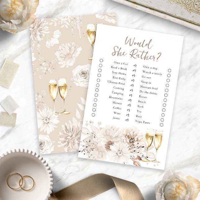 Prosecco wil liever spelen (Prosecco Would She Rather Game
)