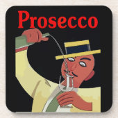 Prosecco Wine Onderzetter (Voorkant)