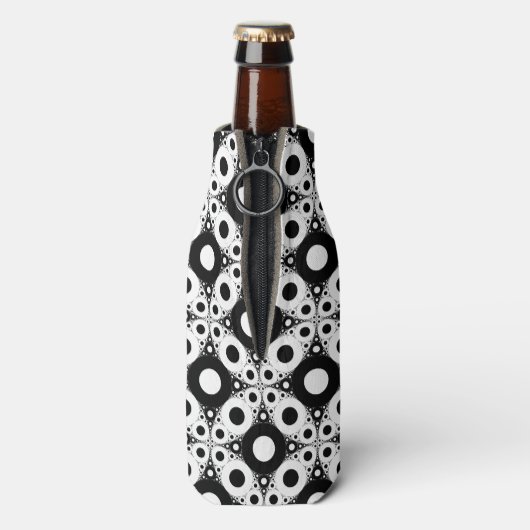 Prosecco - Zwart & Wit - Flesjeskoeler (Fles Achterkant)