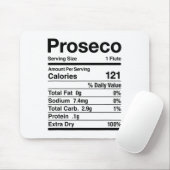 Proseco Nutrition Facts Thanksgiving Matching Muismat (Met muis)