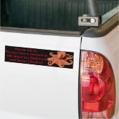 Proselytize voor Cthulhu Bumpersticker (Op Truck)