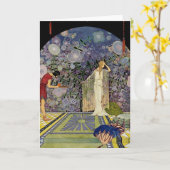 Proserpina in Pluto's Palace Kaart (Gele Bloem)