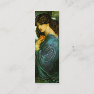 Proserpine Bladwijzer van Dante Gabriel Rossetti Mini Visitekaartje