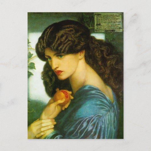 Proserpine - Dante Gabriel Rossetti Briefkaart (Voorkant)