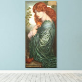 Proserpine Dante Gabriel Rossetti Canvas Afdruk (Insitu (Houten vloer))