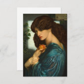 Proserpine door Dante Gabriel Rossetti Bedankkaart (Voorkant / Achterkant)