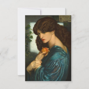 Proserpine door Dante Gabriel Rossetti Bedankkaart