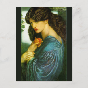 Proserpine door Dante Gabriel Rossetti Briefkaart