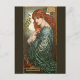 Proserpine door Dante Gabriel Rossetti Briefkaart