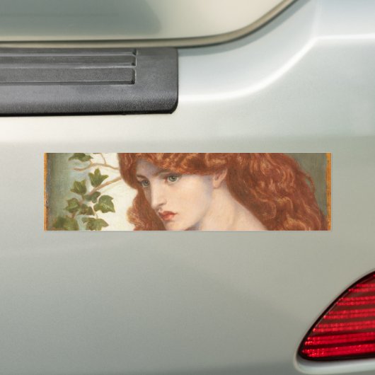 Proserpine door Dante Gabriel Rossetti Bumpersticker (Op auto)