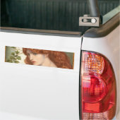 Proserpine door Dante Gabriel Rossetti Bumpersticker (Op Truck)