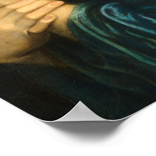 Proserpine door Dante Gabriel Rossetti Poster (Hoek)