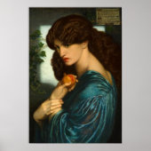 Proserpine door Dante Gabriel Rossetti Poster (Voorkant)