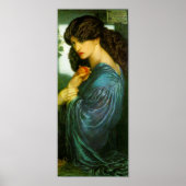 Proserpine Poster van Dante Gabriel Rossetti (Voorkant)