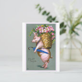 "Prosit Neujahr"  Duits Briefkaart (Staand voorkant)