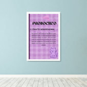 Prosocheo Canvas Afdruk (Insitu (Houten vloer))