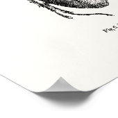 Prosopocoilus astacoides - reusachtige kever poster (Hoek)