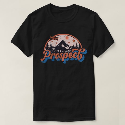 Prospect, Connecticut T-shirt (Design voorkant)