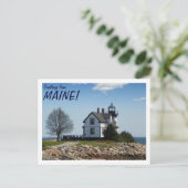 Prospect Harbor Lighthouse Briefkaart (Staand voorkant)