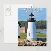 Prospect Harbor Lighthouse, Maine Briefkaart (Voorkant / Achterkant)
